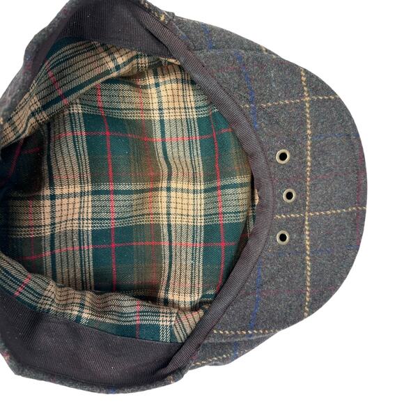 Stetson Cabbie Newsboy Walking Driving Hat Men’s Large Brown Wool Headwear - Picture 7 of 10